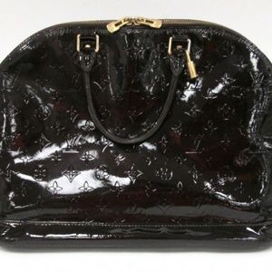 Louis Vuitton Alma Amarante Vernis Bag